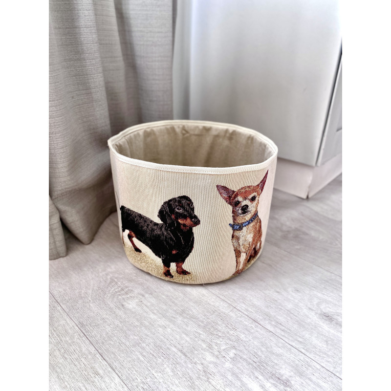 Корзина гобеленова MULTIDOGS-KZ (Ø30)