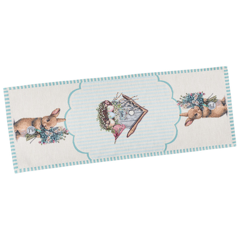 Доріжка гобеленова BLUE BUNNIES Limaso