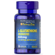 Глютатіон, L-Glutathione, Puritan's Pride, 30 капсул