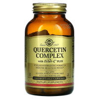 Кверцетин комплекс с эстер-С, Quercetin, Solgar, 100 вегетарианских капсул