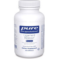 Поддержка в здоровом состоянии сухожилий, связок и суставов, Ligament Restore, Pure Encapsulations, 120 капсул