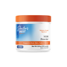 Метилсульфонилметан, МСМ, Best MSM, Doctor's Best, 250 гр.