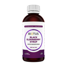 Сироп бузини, Black Elderberry syrup, Biotus, 250 мл