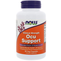 Витамины для глаз, Ocu Support, Now Foods, 90 вегетарианских капсул