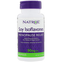 Соєві ізофлавони, Soy Isoflavones, Natrol, 60 капсул