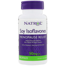 Соевые изофлавоны, Soy Isoflavones, Natrol, 60 капсул