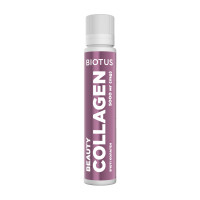 Бьюти коллаген, Beauty Collagen, Biotus, 5000 мг,1 флакон (25 мл), Вкус Вишня
