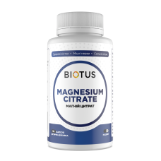 Магний цитрат, Magnesium Citrate, Biotus, 90 капсул