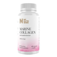 Морський колаген, Marine Collagen, My Nutri Week, 2000 мг, 120 капсул
