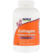 Пептиды коллагена, Collagen Peptides, Now Foods, порошок, 227 г
