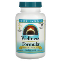Иммунная защитная формула, Wellness Formula, Source Naturals, 120 капсул