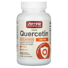 Кверцетин (Quercetin), Jarrow Formulas, 500 мг, 100 капсул