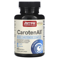 Каротиноиды смешанные CarotenALL, Carotenoids, Jarrow Formulas, комплекс, 60 гелевых капсул