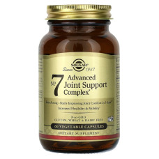 Укрепление суставов, No. 7, Joint Support & Comfort, Solgar, 60 вегетарианских капсул