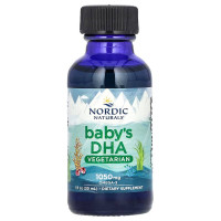 Рыбий жир для детей, Baby's DHA, Nordic Naturals, вегетарианский, 30 мл.