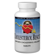 Фитостеролы, Cholesterol Rescue, Source Naturals, 60 капсул