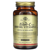 Витамин С эстер плюс, Ester-C Plus Vitamin C, Solgar, 1000 мг, 100 капсул