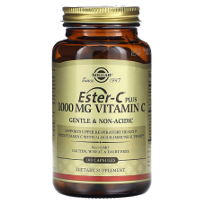 Витамин С эстер плюс, Ester-C Plus Vitamin C, Solgar, 1000 мг, 100 капсул