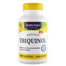 Убихинол коэнзим CoQ10, Healthy Origins, 100 мг, 60 капсул