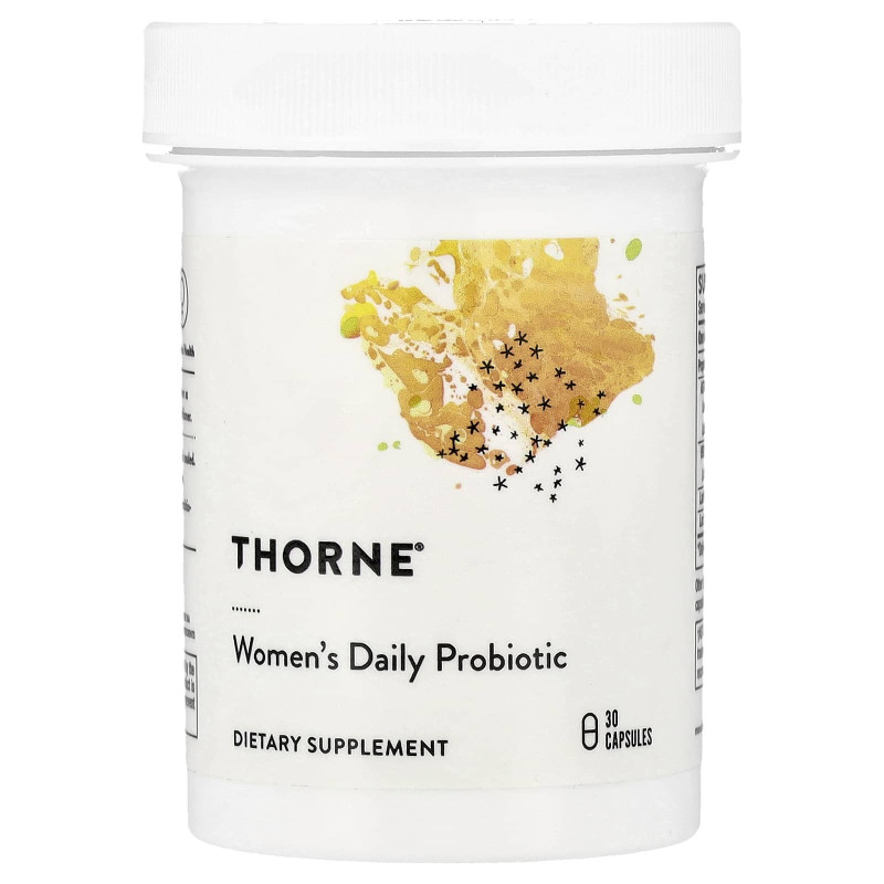 Пробиотики для женщин, Women's Daily Probiotic, Thorne, 30 капсул