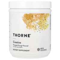 Креатин, Creatine, Thorne, зі смаком ананас-апельсин, 384 г