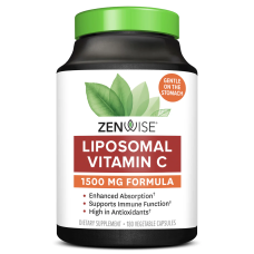Ліпосомальний вітамін C, Vitamin C, Zenwise Health, 1500 мг, 180 веганських капсул
