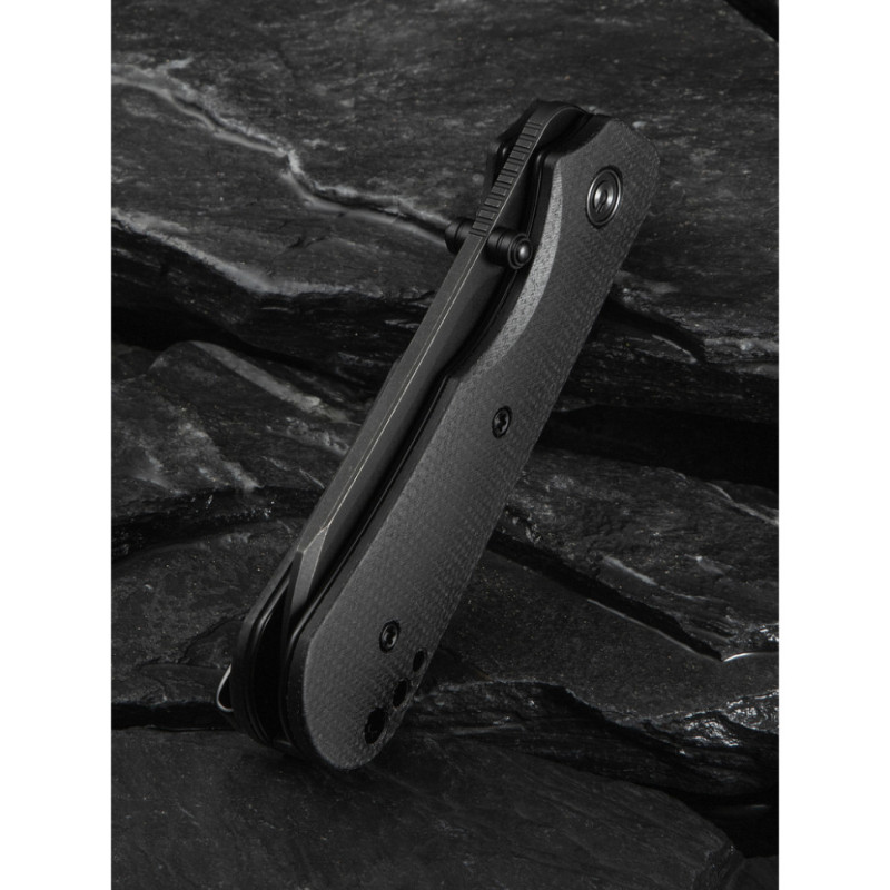 Ніж складаний кишеньковий Civivi Crabby, (6.9 см) 14C28N / Micarta чорний