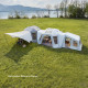 Намет восьмимісний надувний Naturehike Gen Air FL CNK2550WS046, сірий