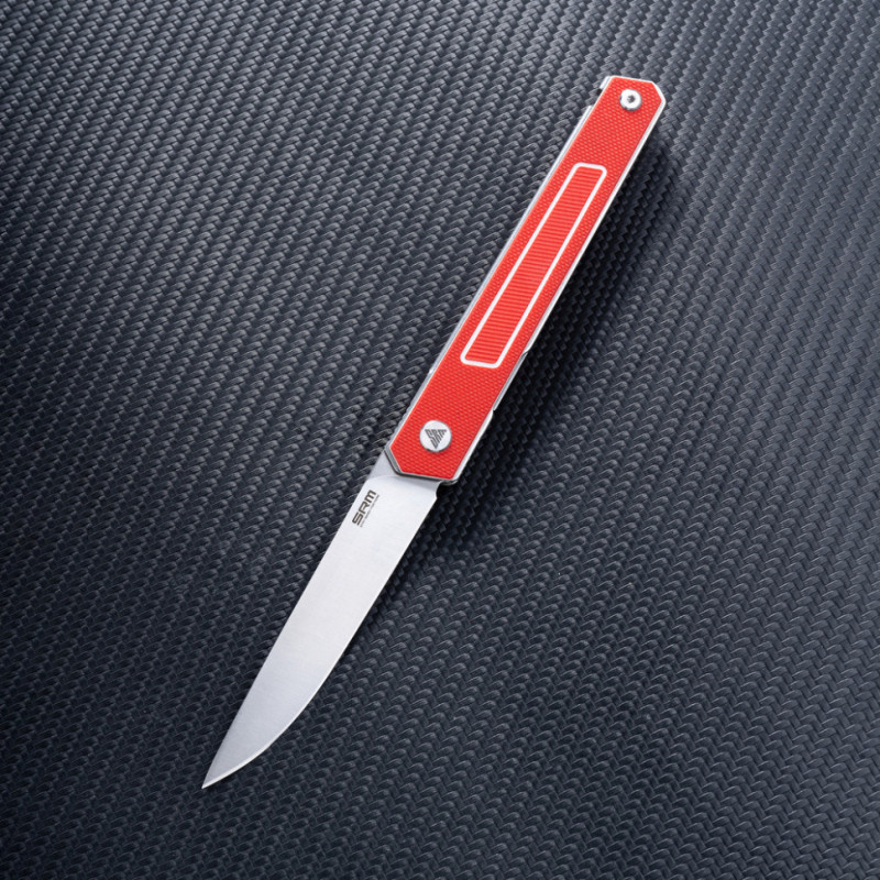 Ніж складаний SRM Swift 125L-GR, червоний