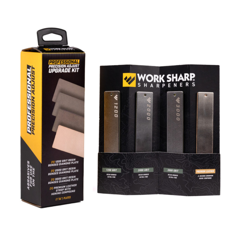 Work Sharp Набір аксесуарів до Professional Precision Adjust Elite Knife Sharpener ( 3 точильні камені, 1 шкіряна смуга, 1 полірувальна паста)