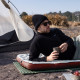 Матрац туристичний надувний одномісний ультралегкий Naturehike Tuye R5.8 CNK2650WS031, 183 × 64 х 9 см, сріблястий