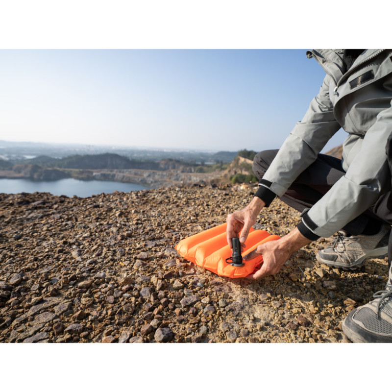 Сидушка надувна Flextail Zero Seat R02, 70 мм, помаранчева