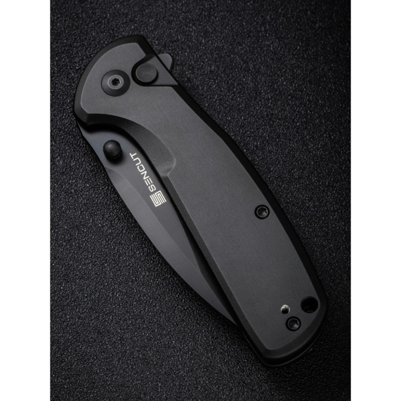 Ніж складаний кишеньковий Sencut ArcBlast, (7.6 см) 9Cr18MoV / Aluminum чорний