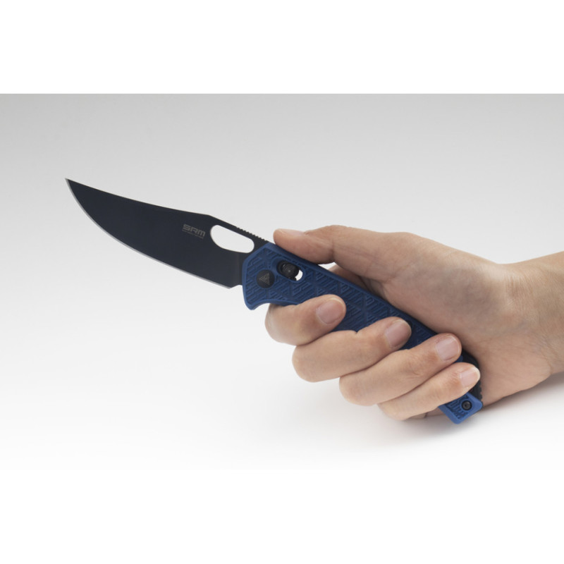 Ніж складаний SRM Retriever 9201-PL, синій