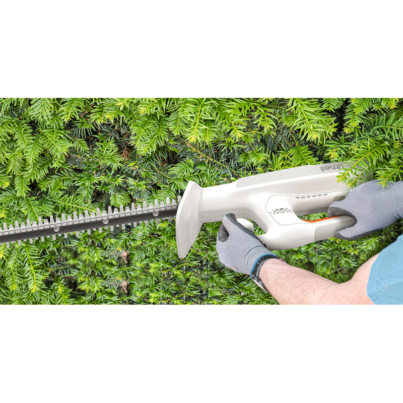 Акумуляторний кущоріз Litheli, живлення від павербанку (УМБ Litheli Power Bank 10000 mAh, 45 W, 2А в комплекті)