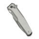 Ніж складаний туристичний Weknife Dressytak (8.6 см) Bohler M390 / Titanium сірий