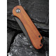 Ніж складаний кишеньковий Civivi Elementum, (7.5 см) D2 / Guibourtia Wood