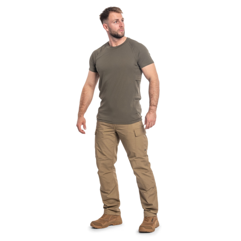 Термоактивна футболка Helikon-Tex Functional T-shirt - Quickly Dry - Olive Green, розмір L
