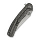 Ніж складаний туристичний Weknife Dracarys, (9.1 см) Böhler M390 / титан 6AL4V сірий