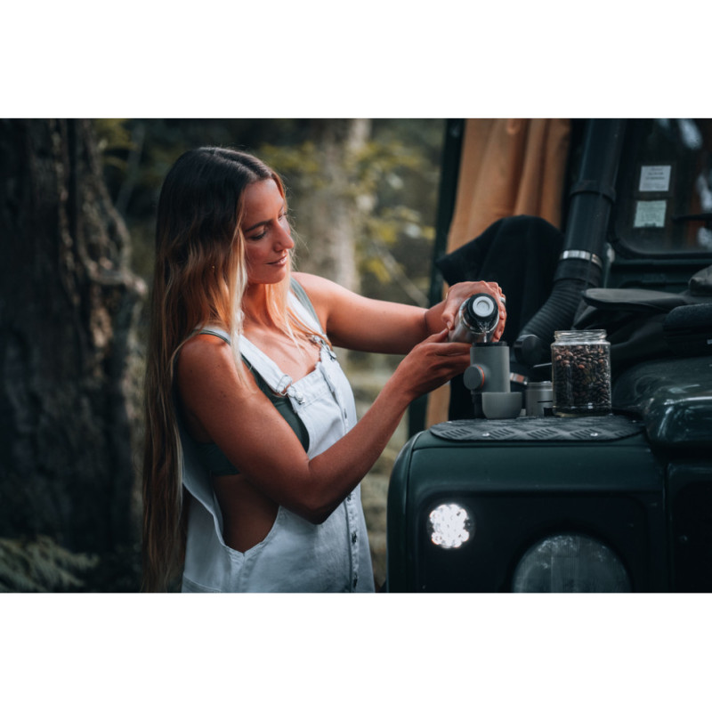 Портативна еспресо-кавоварка Wacaco Minipresso GR2, механічна, для меленої кави