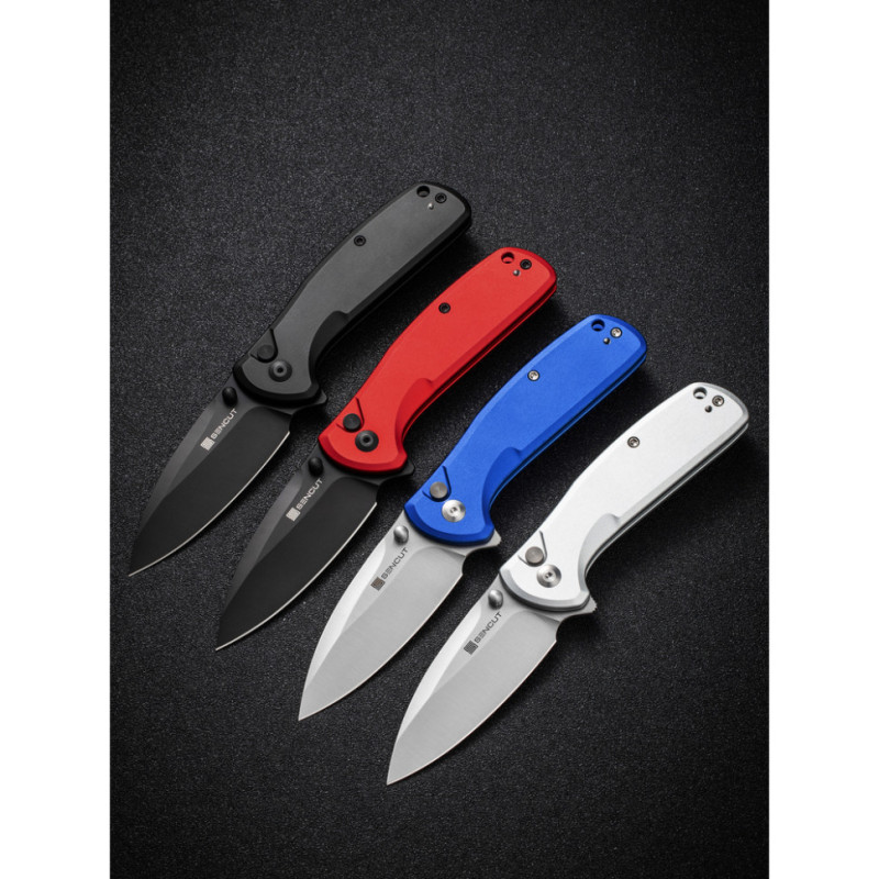 Ніж складаний кишеньковий Sencut ArcBlast, (7.6 см) 9Cr18MoV / Aluminum чорний