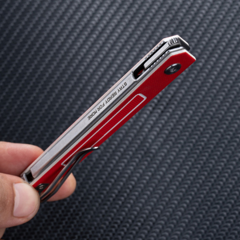 Ніж складаний SRM Swift 125L-GR, червоний