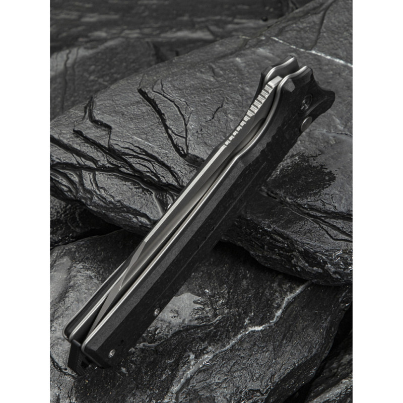 Ніж складаний туристичний Civivi Neurohaptic, (9.5 см) Nitro-V / G10 чорний