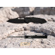 Ніж складаний туристичний Weknife Bogey (9.3 см) Bohler M390 / Titanium чорний