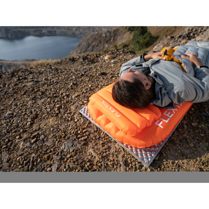 Сидушка надувна Flextail Zero Seat R02, 70 мм, помаранчева