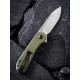 Ніж складаний кишеньковий Civivi Elementum, (7.5 см) D2 / G10 оливковий