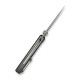 Ніж складаний туристичний Weknife Dracarys, (9.1 см) Böhler M390 / титан 6AL4V сірий