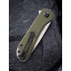 Ніж складаний кишеньковий Civivi Elementum, (7.5 см) D2 / G10 оливковий