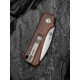 Ніж складаний кишеньковий Civivi Baby Banter Slip Joint (6 см) Nitro-V / Wood натуральний