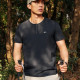 Футболка-поло чоловіча вологовідвідна Naturehike CYY2620FS011, XXL, чорний